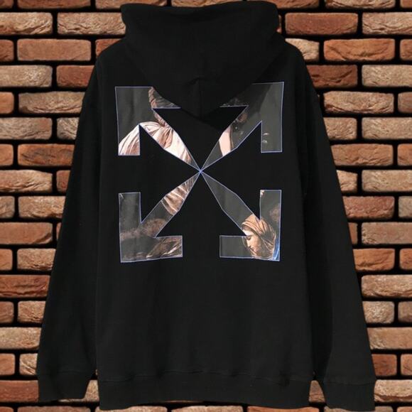 off-white black hoodie - Picture 2 of 5
